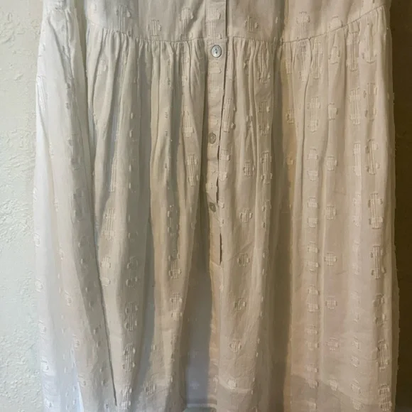 Sundance New White Sleeveless Cotton Dress - Picture 2 of 7